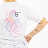MESH SHORT SLEEVE JERSEY - White Octopus